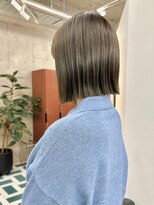 ノエ(noe)&nbsp;切りっぱなしボブ×透明感カラーC8