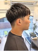 【白石】短髪ショート/マッシュ/韓国ヘア/メンズヘア