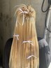 大人気★リボン込みでお得なヘアセット★推し活カラーも豊富★￥4,000