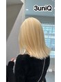 スリーユニークヘアー(3uniQ hair) ハイトーン(ブリーチ悩んでる方も是非聞いてください)