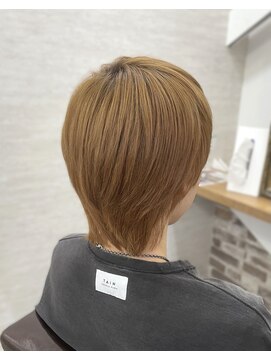 クラビス プラチノ(CLAVIS PRATINO) メンズカット/オレンジベージュカラー/ダブルカラー