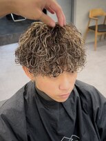 ササ 京都河原町店(33 SASA) ハイライト×波巻きパーマ