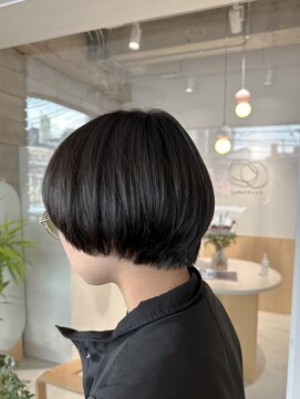 ワッカ(wacca) マッシュ　ショート　丸み　似合わせカット