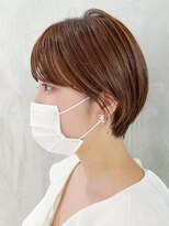 ショート美髪おくれ毛_ba332781