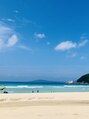 オントエンヘアー(ONTOEN.Hair) 地元五島列島の海は最高の癒しです