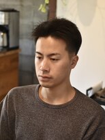 リム メンズヘア(LIM men's hair)&nbsp;束感7:3分けボックスショート【メンズカット/倉敷/中島/】