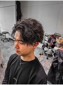 メンズカット+特殊パーマ
