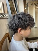 3歳波巻きパーマ[津田沼駅/Men's/メンズカット/パーマ]