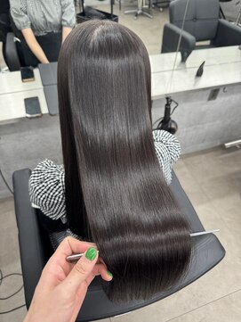 シンシア 新宿(CYNTHIA) 【CYNTHIA/MAKOTO】髪質改善/ブルーブラック/ダークグレージュ