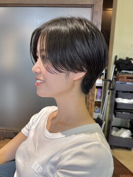 ハピネス クローバー 学園前店(Happiness CLOVER) ☆イメチェン大人かわいい★ショートボブ/白髪ぼかし/ハイライト