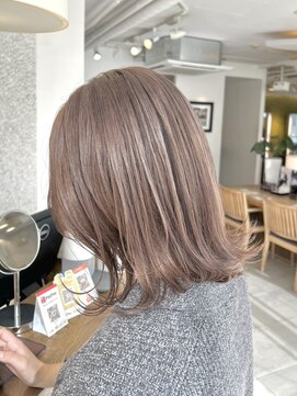 ビーチ(BEACH) ハイトーンミルクティーベージュブリーチカラー