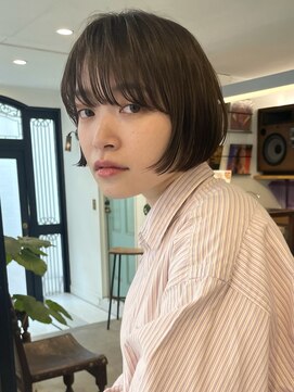 トリコ 柏(tricot) 切りっぱなしボブ/お洒落ボブ/ショートボブ/似合わせボブ/柏
