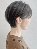 セイドット リー(Say. Ree)&nbsp;say.ショートボブひし形ショートローズブラウン暗めカラー