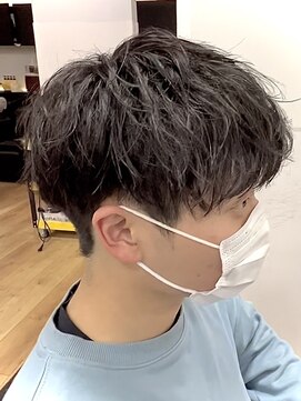 デプト(DEPT.) シャドウパーマメンズマッシュニュアンスパーマメンズパーマ佐賀