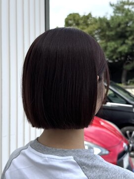 マンタップヘアー(Man Tap Hair) ぷつっと切りっぱなしボブ