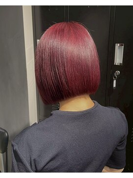 ソワンドゥブレスシエン 堀江店(soin de brace CIEN) 韓国前髪顔周りロング×レイヤーグレージュ[堀江/髪質改善]