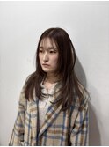 透明感カラーレイヤーカット