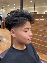 ヘアーズゼノン 光明池サンピア店 (HAIR'S ZENON)&nbsp;オールバックピンパーマ