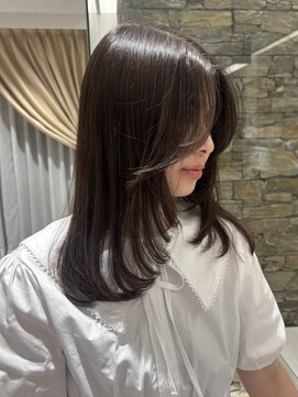 ザザ ZA/ZA 目白 レイヤーカット♪顔周りレイヤー/目白美容室