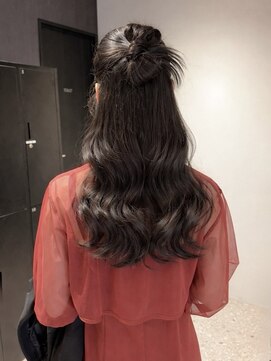 モク 神楽坂(mok) お呼ばれヘア/カチモリハーフアップ