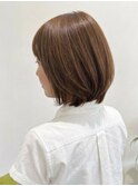 30代40代50代◎白髪染めリタッチカラー丸みショート西新井