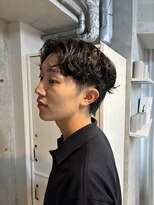 プール(pour.) パサついて見えないメンズニュアンスパーマ