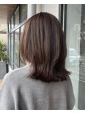 アッシュグレージュ6.7ダークブルー