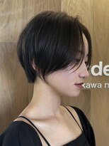 ガーデンタチカワネクスト(garden tachikawa next) 大人上品ハンサムショート丸みショート横顔美人ショート20代30代