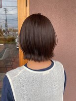 ベルタバイメルク(belta by merc.) ぷつっとぼぶ11.30ココアベージュ