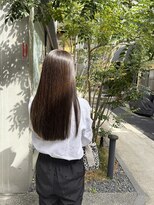 フレームプラス 天王寺あべの店(FRAME+) 透明感グレージュ