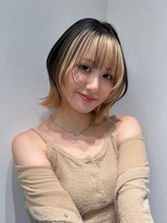 リミット 大宮(limit)&nbsp;レイヤーボブ/ヘムライト/インナーカラー/ブリーチデザイン