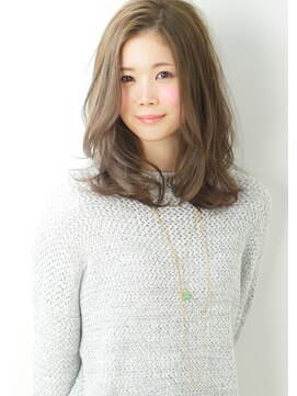 ルエ(rue) 大人かわいいグレージュセミディ♪