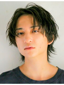 ノエル 池袋店(noel) 【noel】センターウルフ×無造作カール