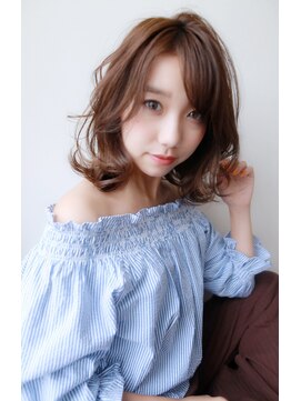 オーシャン(Ocean) [OCEAN Hair&Life藤原純]大人可愛いサマーレイヤーミディアム☆