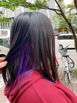 アスイン(asuin) インナーカラーパープル