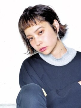 リル 川西(LiL') ☆LiL'×クールインナー切りっぱハンサムボブ