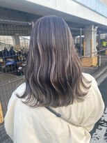 ファンド 千葉(fand)&nbsp;アッシュブラウン/髪質改善/大人ミディアム/韓国くびれヘア