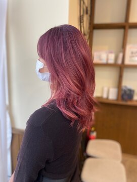 クロエバイラヴィズム 郡山さくら通り店(CLOE by LUVISM) ハイトーン&チェリーピンク