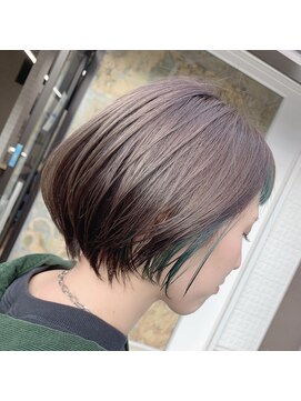 ルシェル(LeCiel) 【安定のかわいい人気ボブ】インナーカラーをプラス可愛いボブに