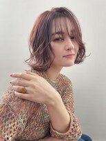 ウェグ 難波(WEG)&nbsp;WEG エアストレート ミストバング ショコラブラウン 韓国ヘア