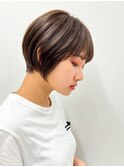 【長谷川】大人ガーリー束感ショートボブ