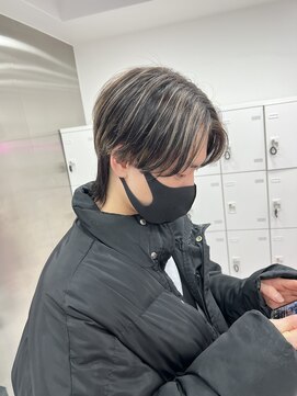 キャンディ 横浜(CANDY) バレイヤージュ/センターパートウルフ