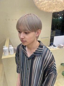 スニュウ(snuw) 【snuw mina】メンズハイトーン/ブロンド