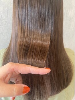 柔らかで透明感のあるカラーが得意な”OAN.”♪今までにない透明度に！新しい自分に出会えるはず◎