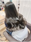 30代の艶髪/艶髪カラー/髪質改善カラー/天王寺美容室
