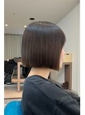 小顔ネビージュワンレン/縮毛矯正/髪質改善/ツヤ髪/くせ毛