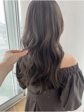 ザックラフィネ(ZACC raffine) 艶カラー/控えめなくすみ色/ロングヘア