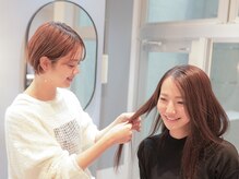 【カウンセリング＆毛髪診断】1人1人のお客様に丁寧に向き合い、"仕上がりも価格も大満足!!"を目指します♪