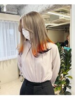 チェレ ロッソ 金剛店(Chere rosso)&nbsp;ミルクティーベージュ/エンドカラー/デザインカラー