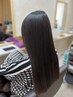 酸性ストレート&カット&イルミナカラー